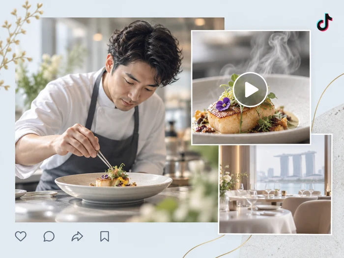 TikTok创意内容示意
